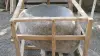 Product image 2 of the product “Basin from Riverstone, Natural surface, polished inside. Length 80 cm, Width 75 cm, Height 51 cm, Depth 39 cm. ”